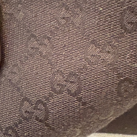 Vintage Gucci Abby D ring black with brown leather trim shoulder Women's Bag - Picture 16 of 16